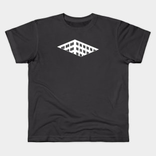 Interior View of Building with Windows (White) Kids T-Shirt